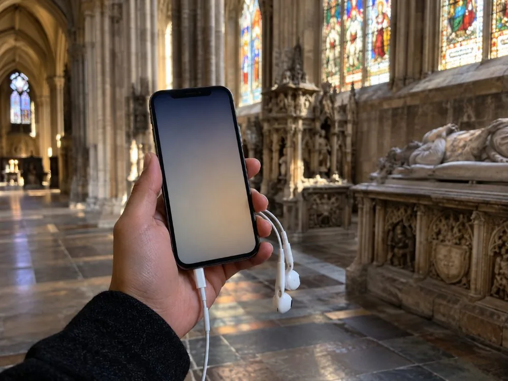 Billet de la basilique et visite audio sur smartphone